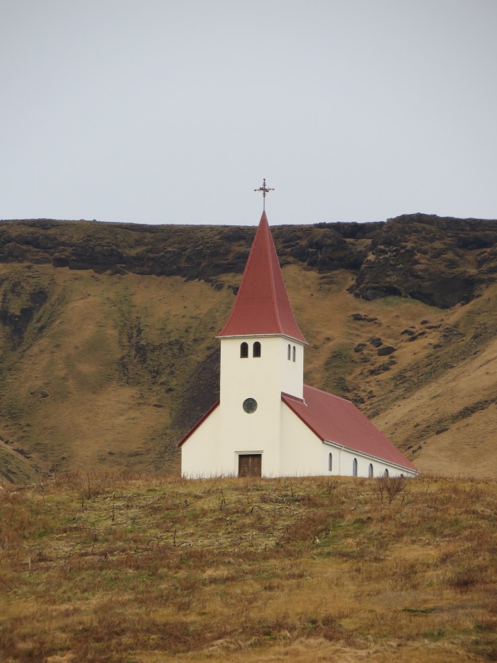 Church above Vík