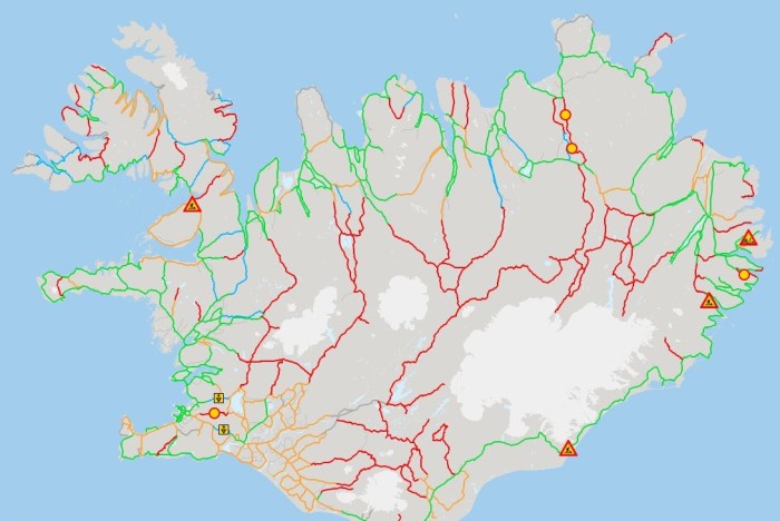 Iceland Map