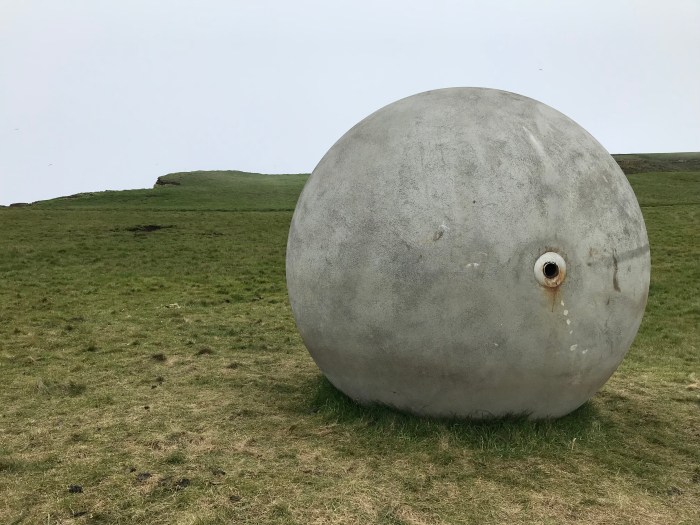 The Second Arctic Circle Monument on Grímsey
