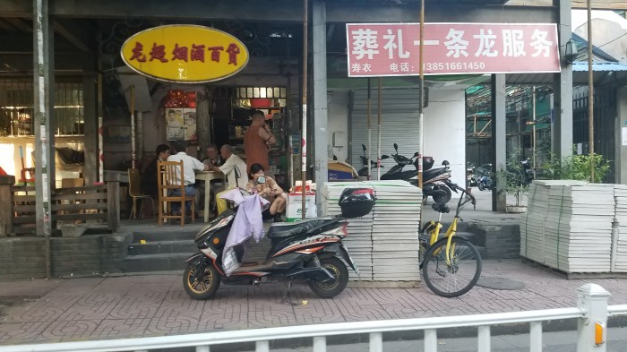 Inspired by a Street Scene,Nanjing